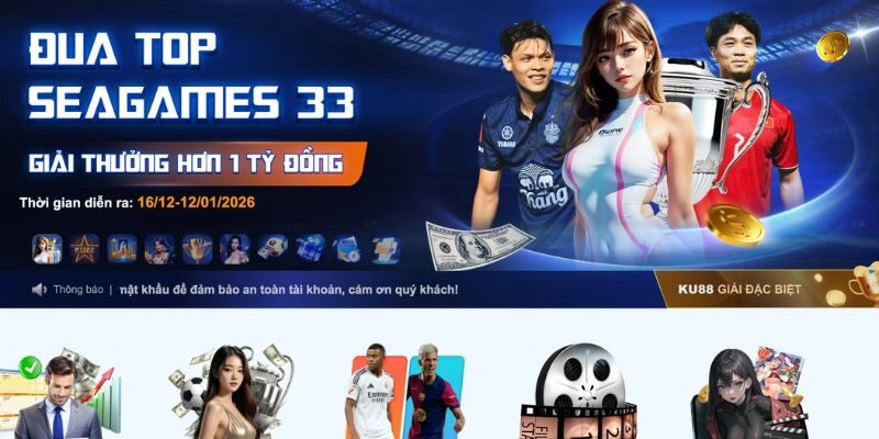 KU88 – Sân Chơi Cá Cược Linh Hoạt, Thưởng Hot Đậm Sâu