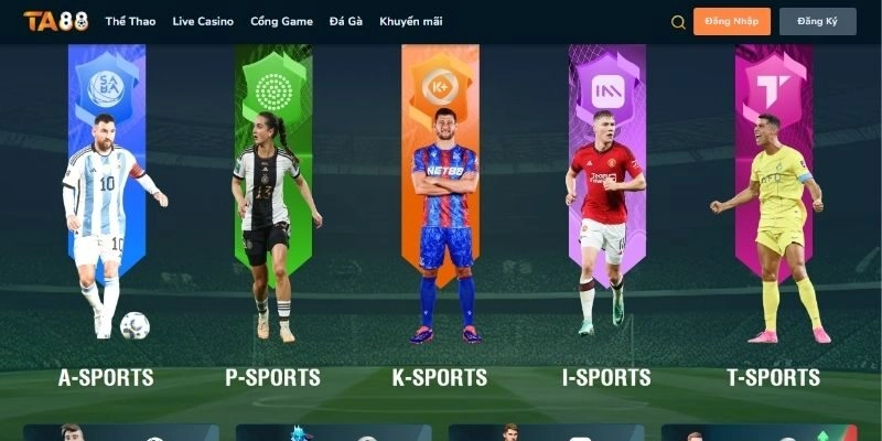 TA88 là nhà cái cá cược uy tín với hệ sinh thái game đa dạng